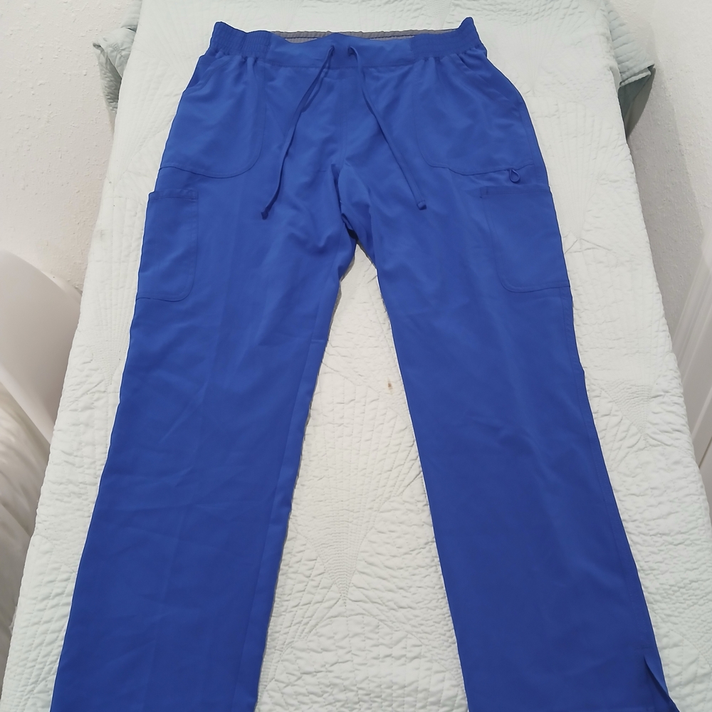 Scrubstar Men's Vibrant Blue Cargo Pants